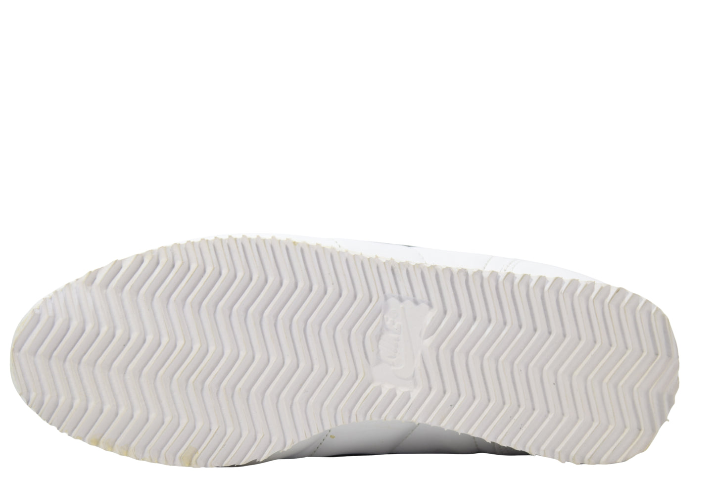 "WHITE BLACK"LEATHER CORTEZ LOW
