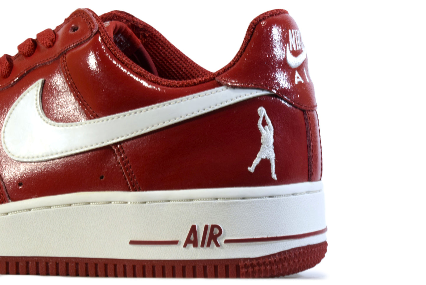 "PATENT RED"AIR FORCE 1 SHEED LOW