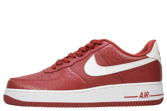 "VARSITY RED"AIR FORCE 1 07 LE