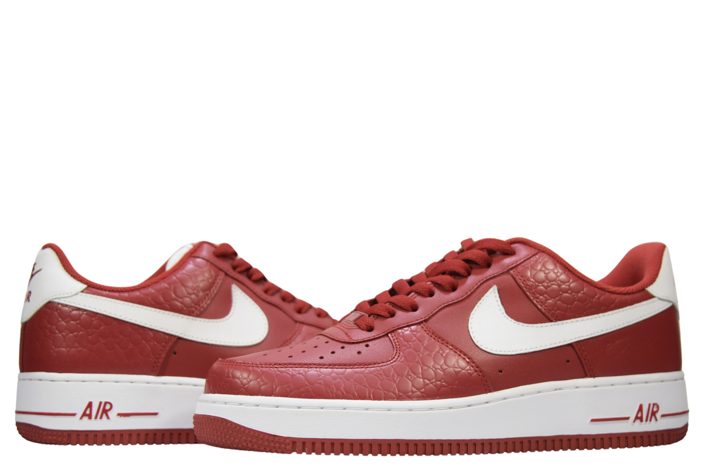 "VARSITY RED"AIR FORCE 1 07 LE