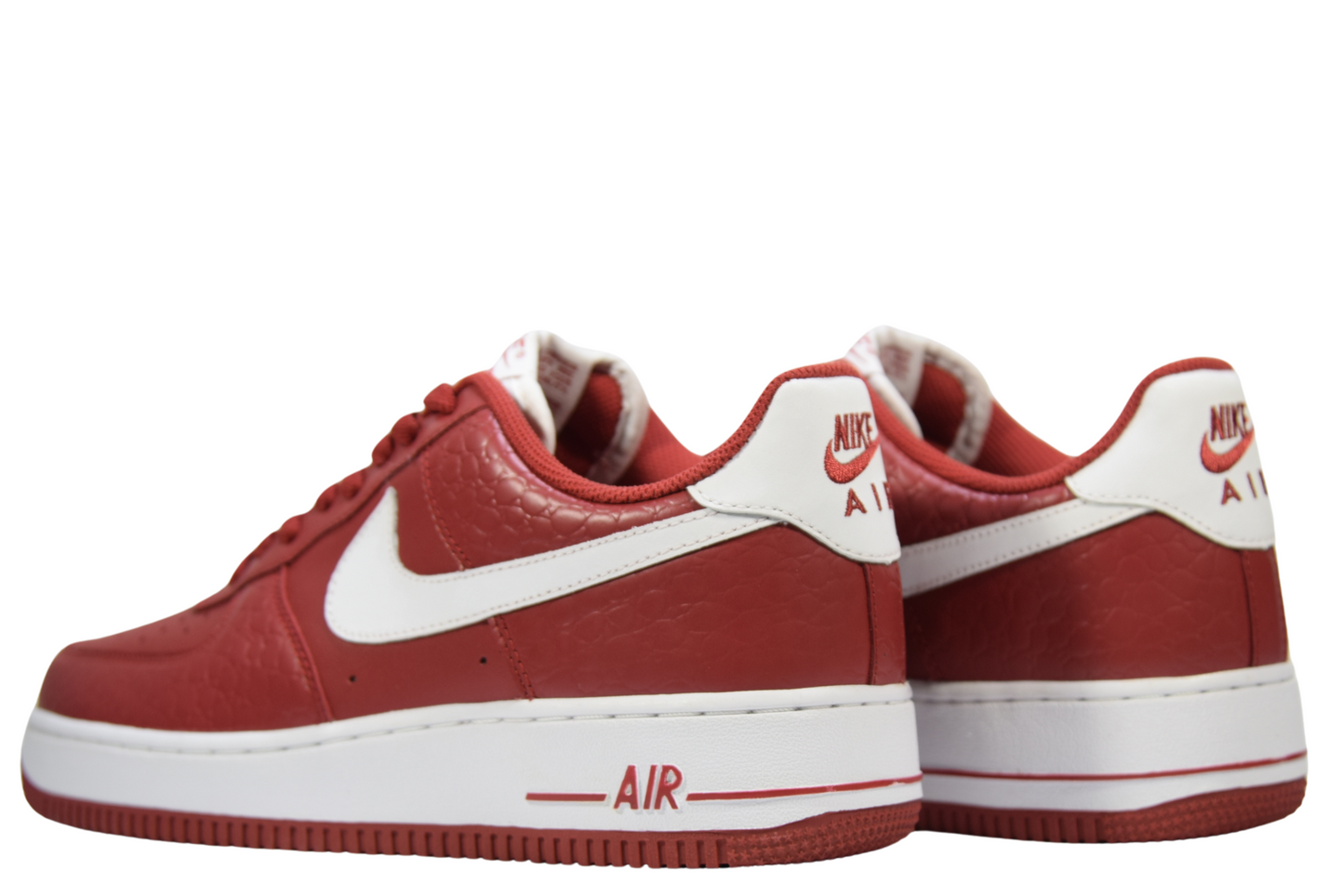 "VARSITY RED"AIR FORCE 1 07 LE