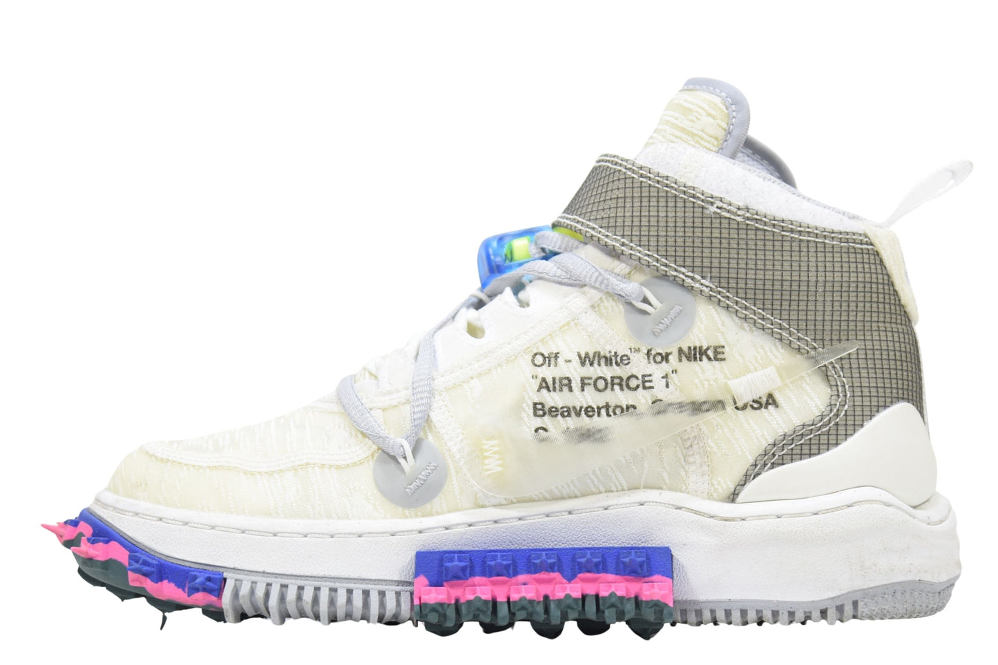 "OFF WHITE"AIR FORCE 1 MID SP