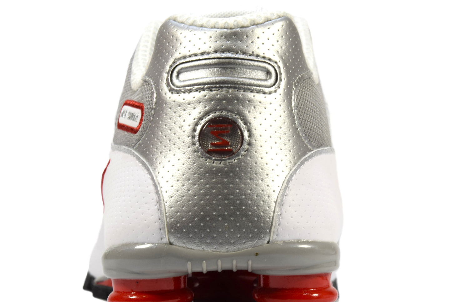 "WHITE METALLIC SILVER"SHOX NZ
