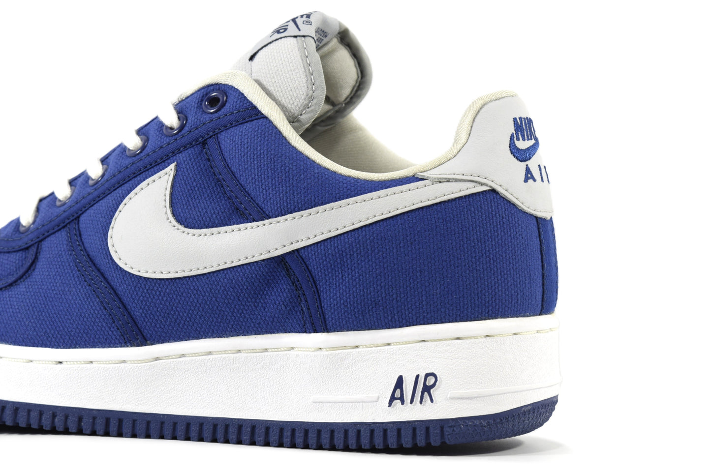 "CANVAS BLUE"AIR FORCE 1 LOW CANVAS