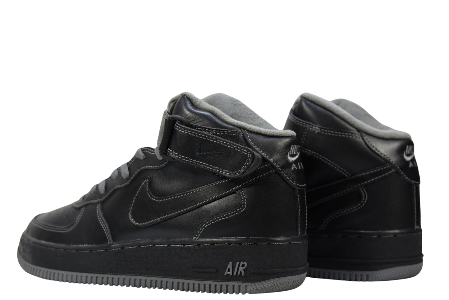 "BLACK/COOL GREY"AIR FORCE 1 MID B