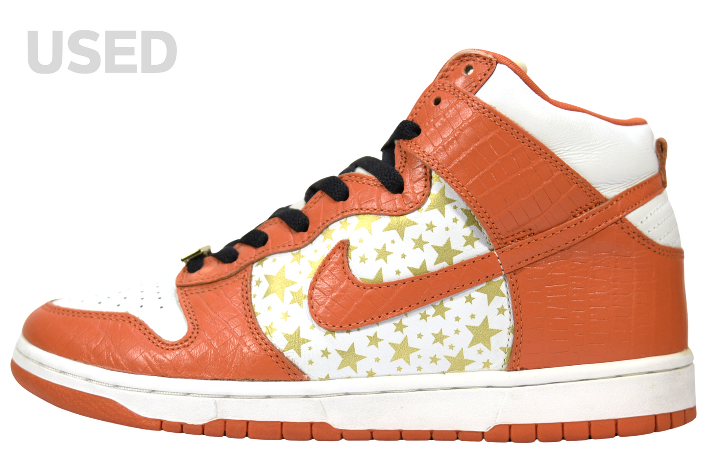 "SUPREME ORANGE STAR"DUNK HIGH PRO SB