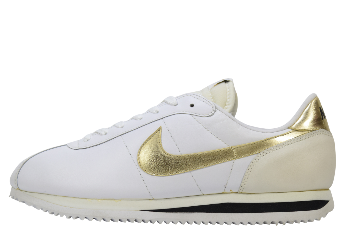 "METALLIC GOLD"LEATHER CORTEZ