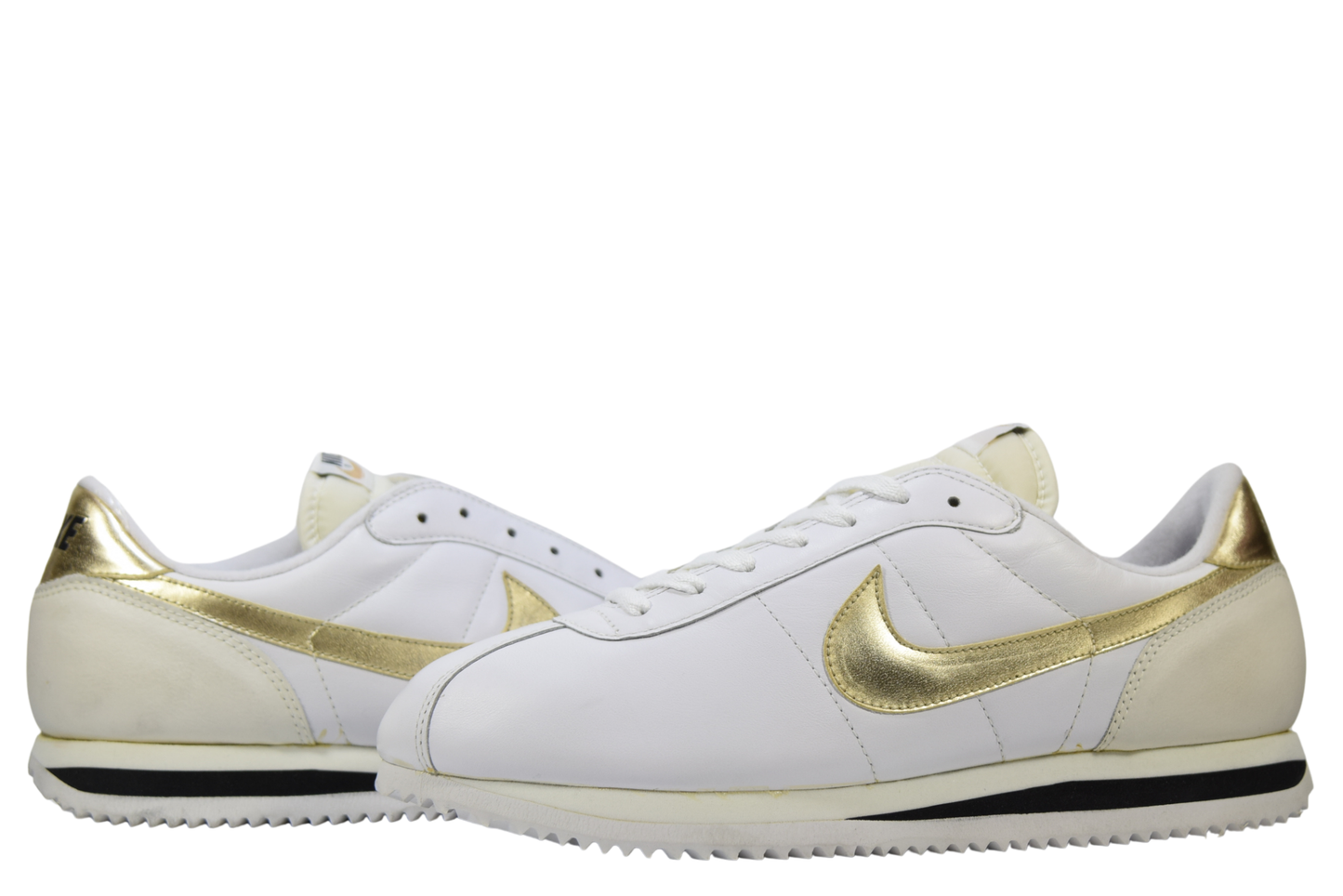 "METALLIC GOLD"LEATHER CORTEZ
