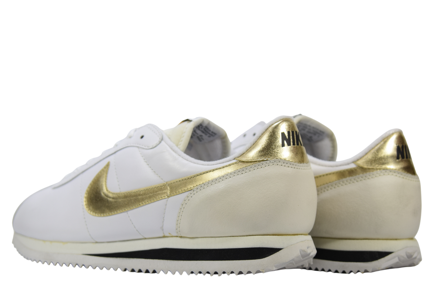"METALLIC GOLD"LEATHER CORTEZ