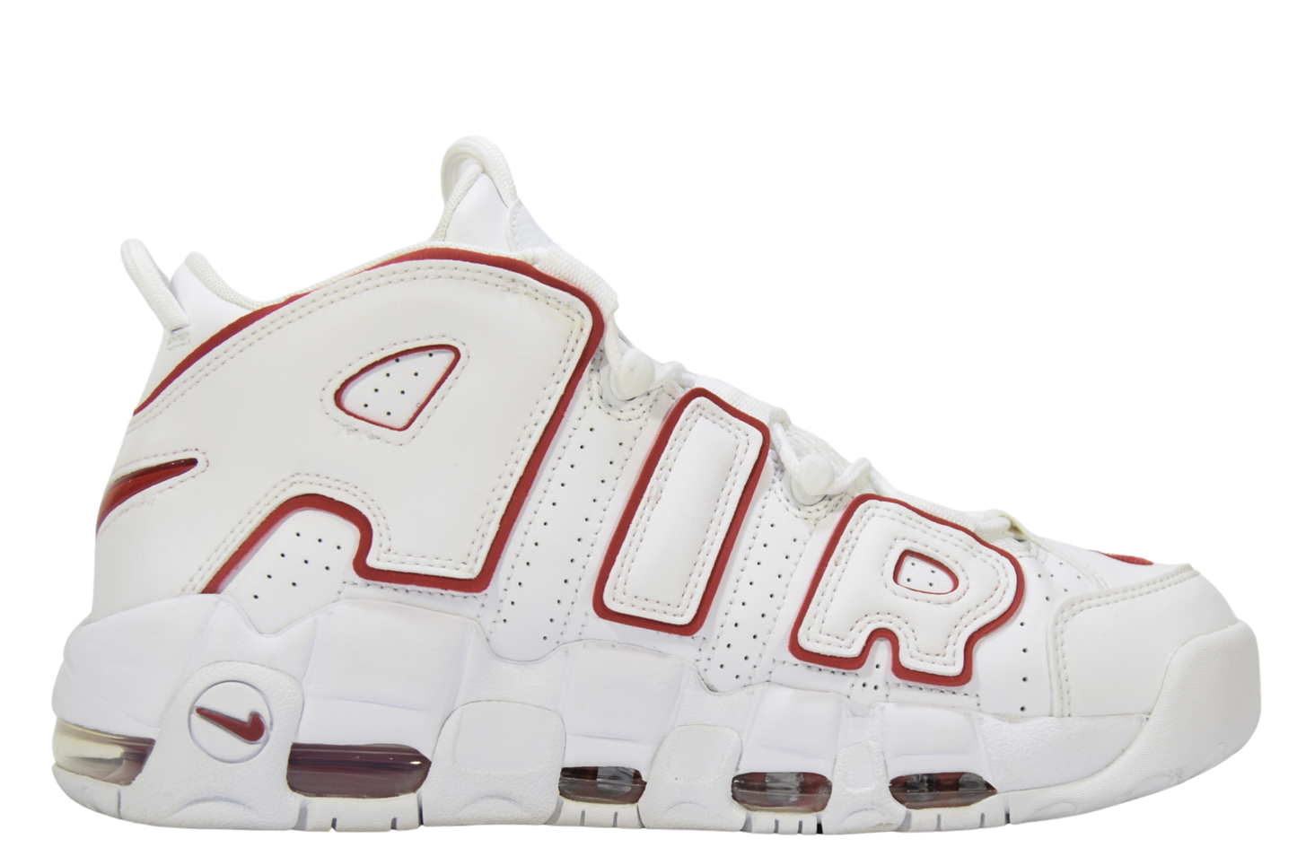 "VARSITY RED"AIR MORE UPTEMPO 96