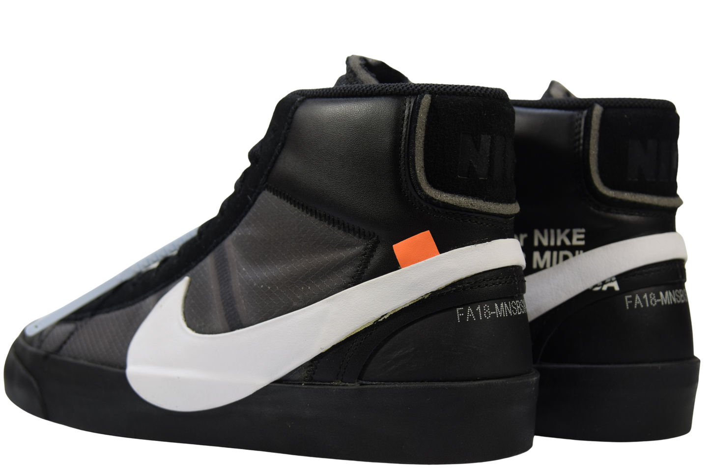 "OFF-WHITE BLACK"THE 10 : NIKE BLAZER MID