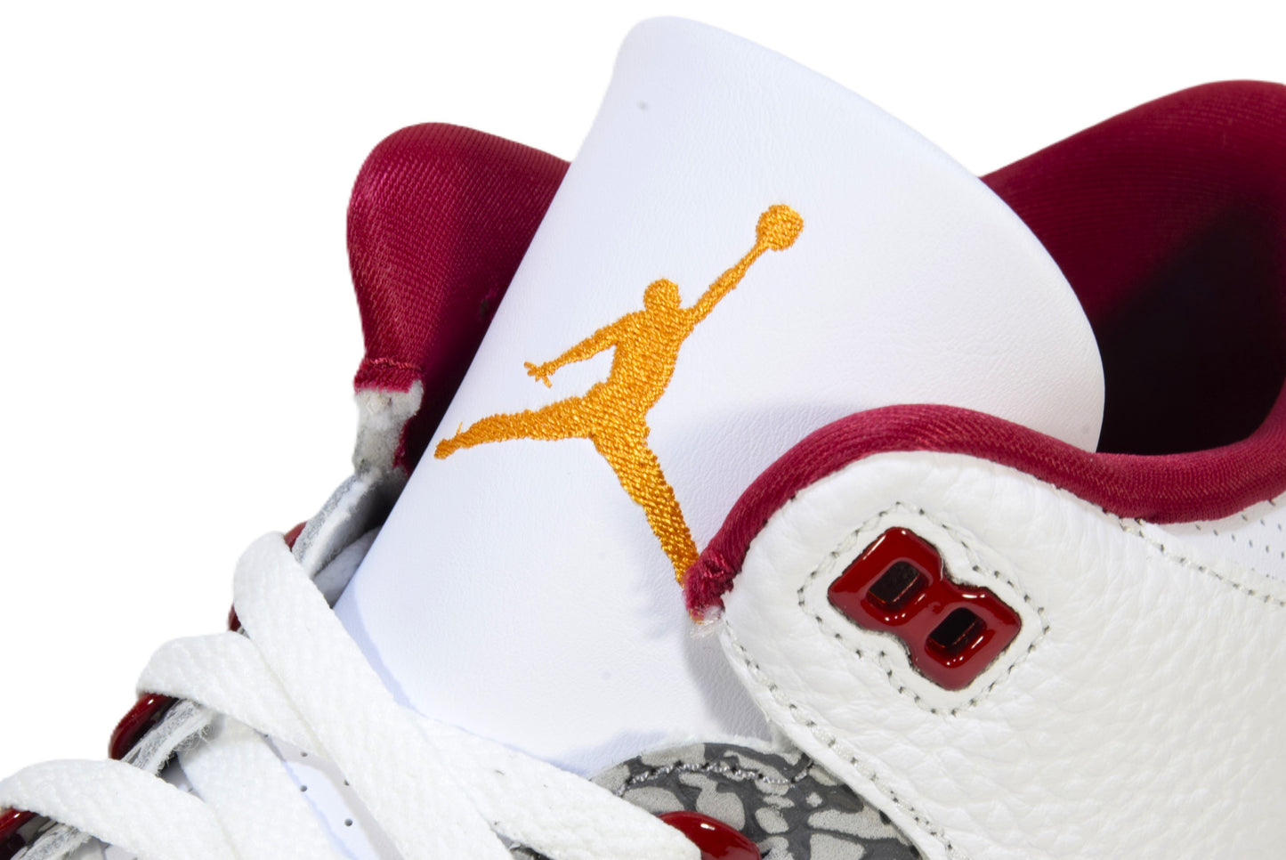 "CARDINAL RED"AIR JORDAN 3 RETRO