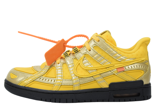 "OFF-WHITE UNIVERSITY GOLD"AIR RUBBER DUNK/OW