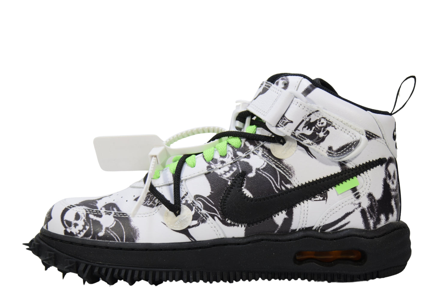 "GRIM REAPER"AIR FORCE 1 MID SP LTHR