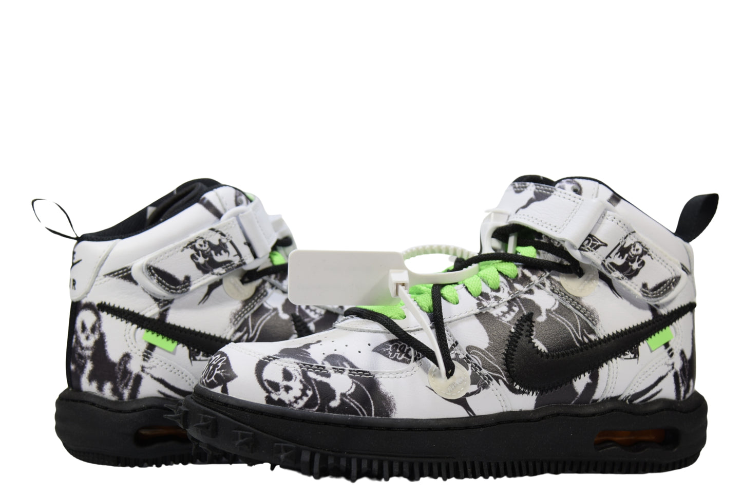 "GRIM REAPER"AIR FORCE 1 MID SP LTHR