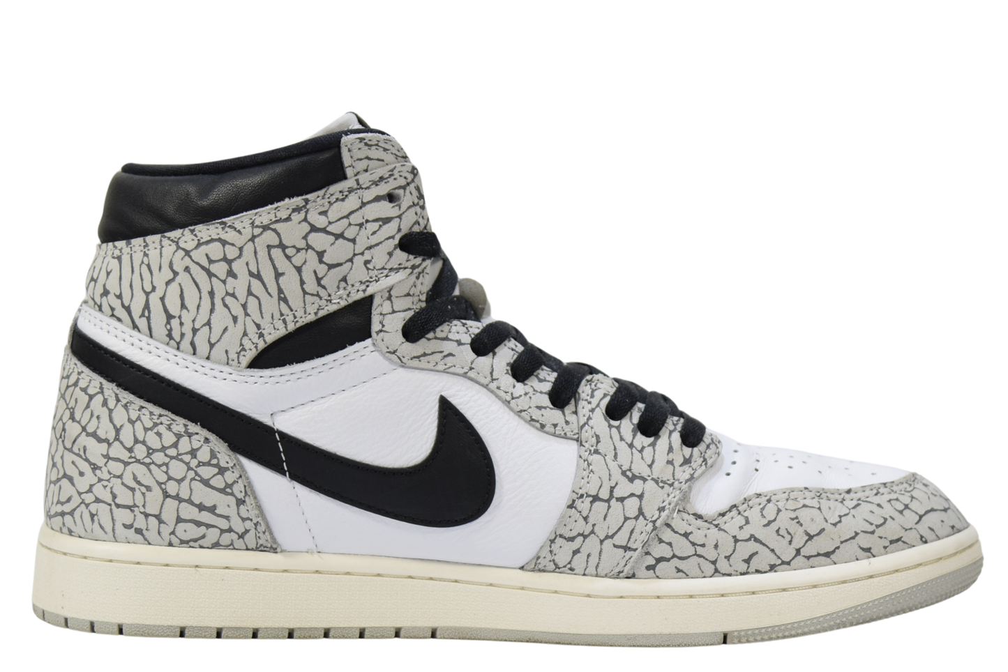 "WHITE CEMENT"AIR JORDAN 1 RETRO HIGH OG