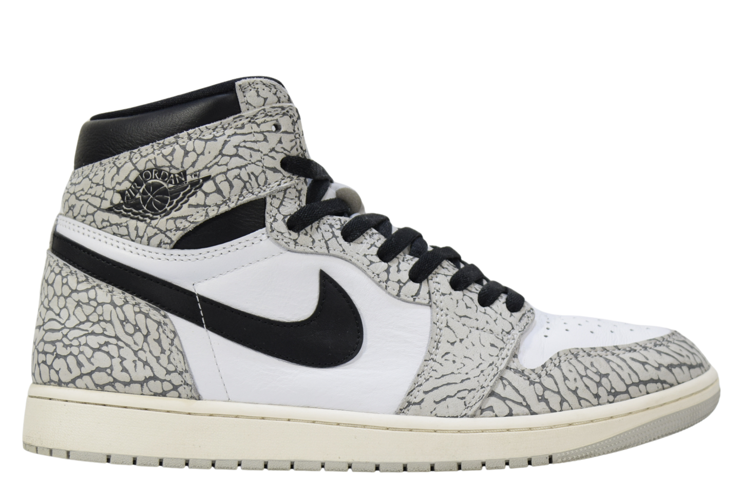 "WHITE CEMENT"AIR JORDAN 1 RETRO HIGH OG