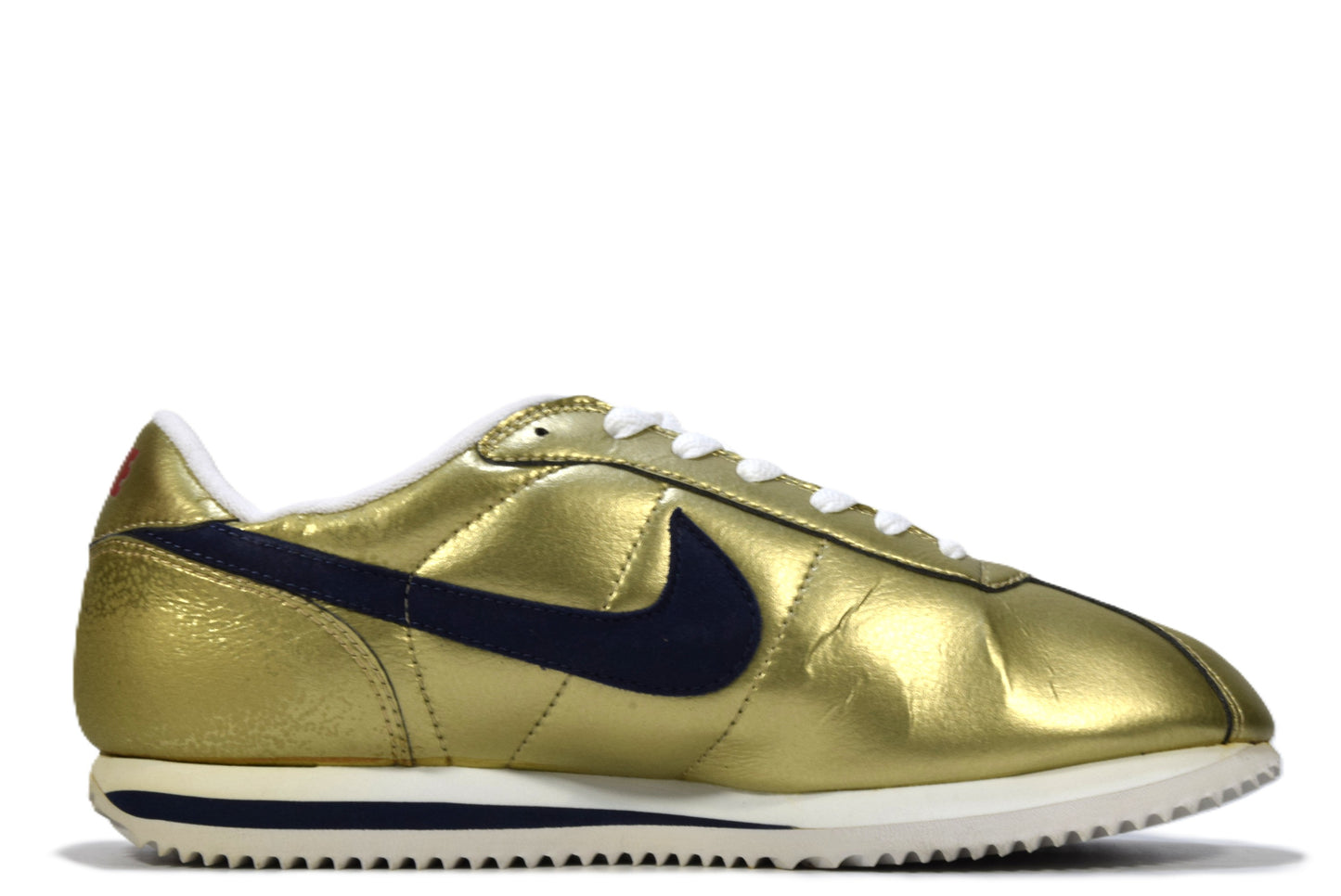 "GOLD NAVY"LEATHER CORTEZ