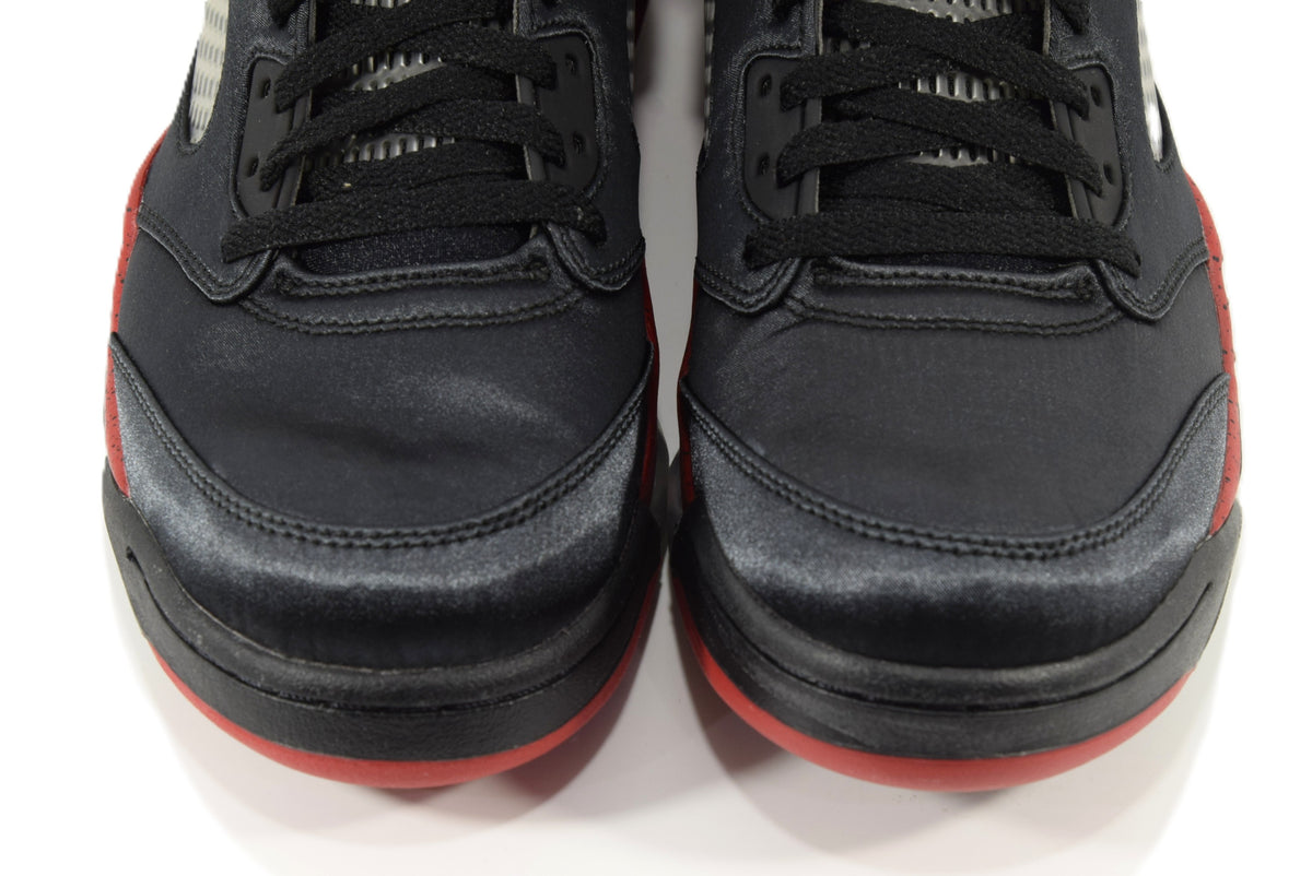 "SATIN BRED"AIR JORDAN 5 RETRO