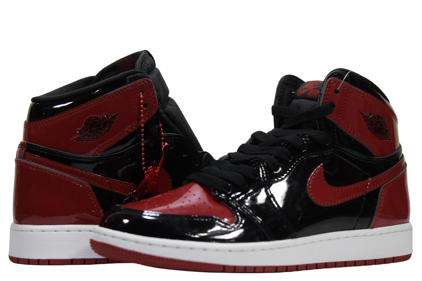 "PATENT BRED"AIR JORDAN 1 RETRO HIGH OG GS