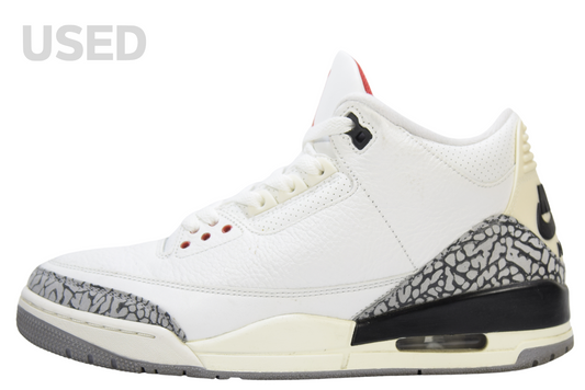 "WHITE CEMENT REINAGINED"AIR JORDAN 3 RETRO