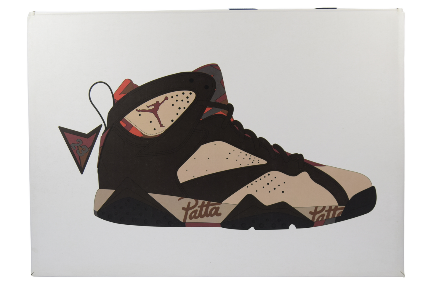 "VELVET BROWN"AIR JORDAN 7 RETRO PATTA