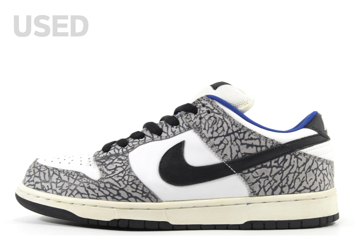 "SUPREME WHITE CEMENT"DUNK LOW PRO SB