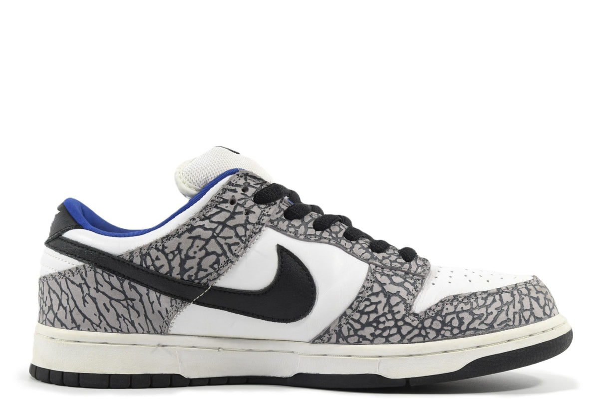 "SUPREME WHITE CEMENT"DUNK LOW PRO SB