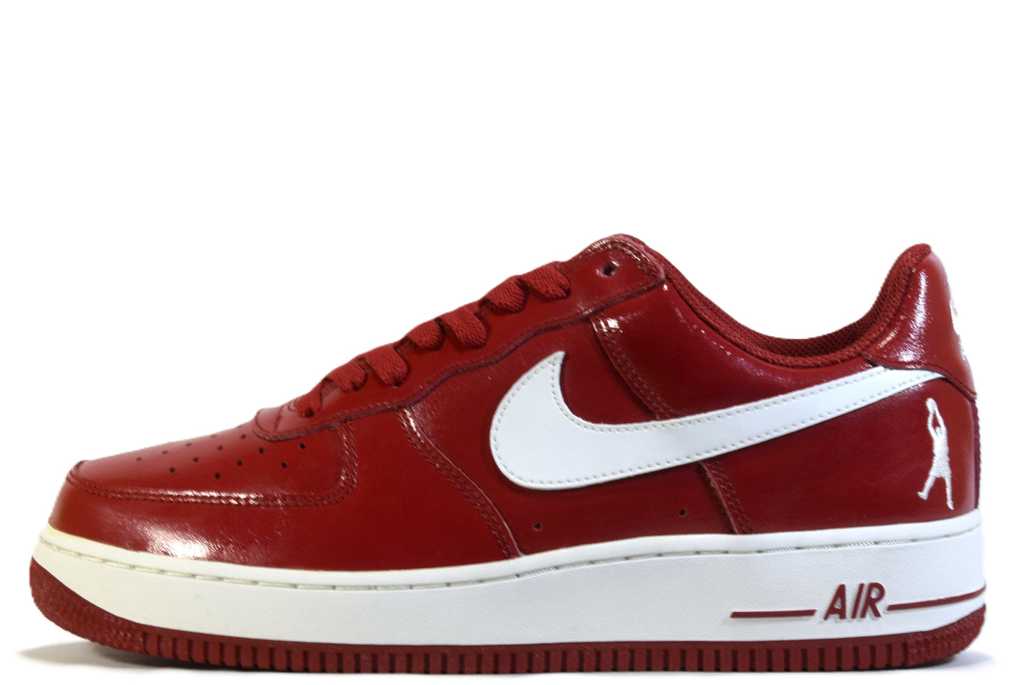 "PATENT RED"AIR FORCE 1 SHEED LOW