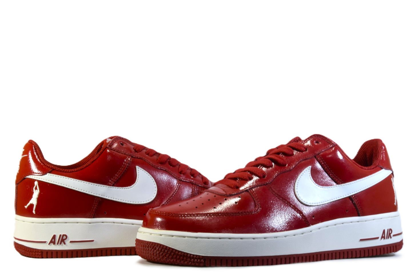 "PATENT RED"AIR FORCE 1 SHEED LOW