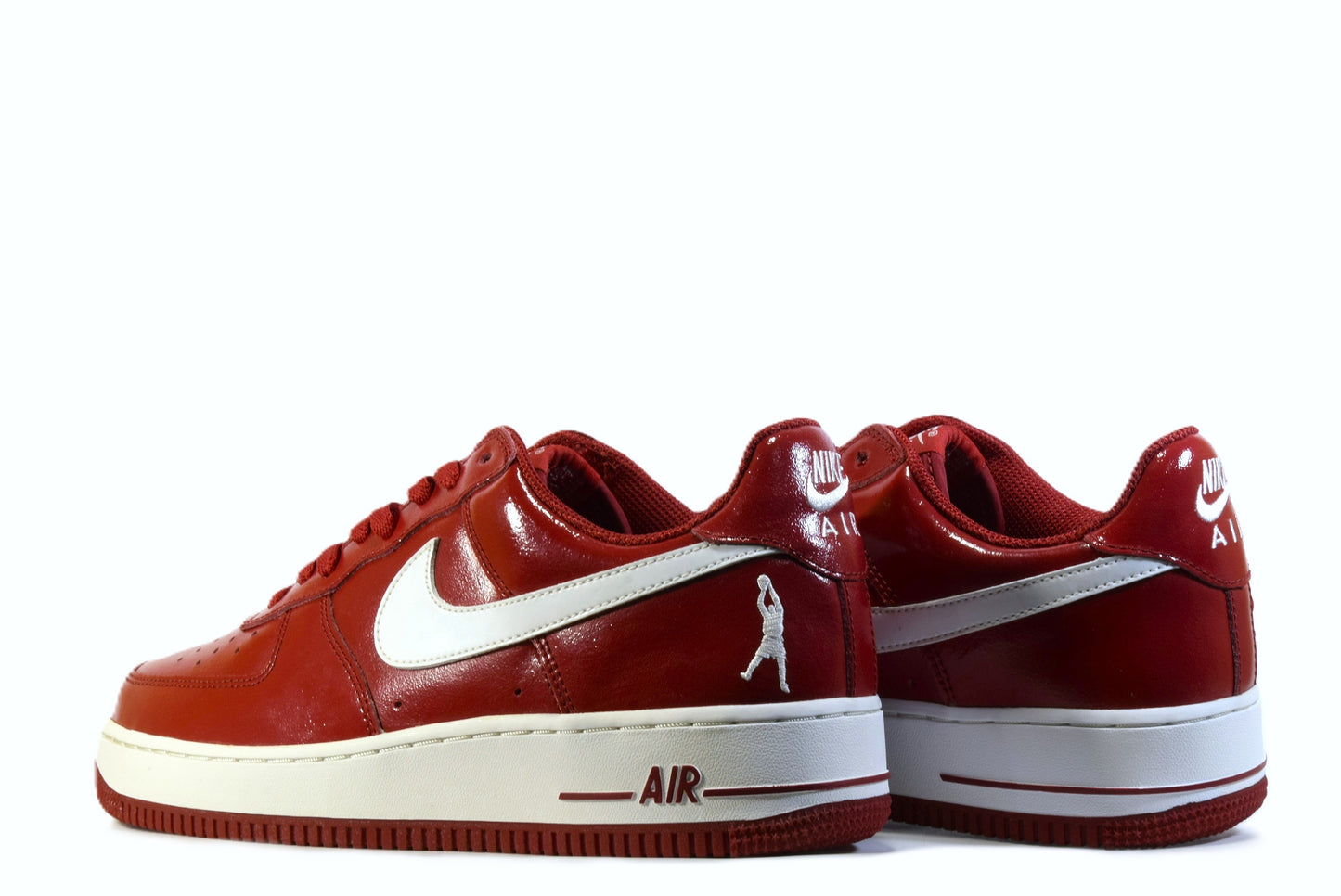 "PATENT RED"AIR FORCE 1 SHEED LOW