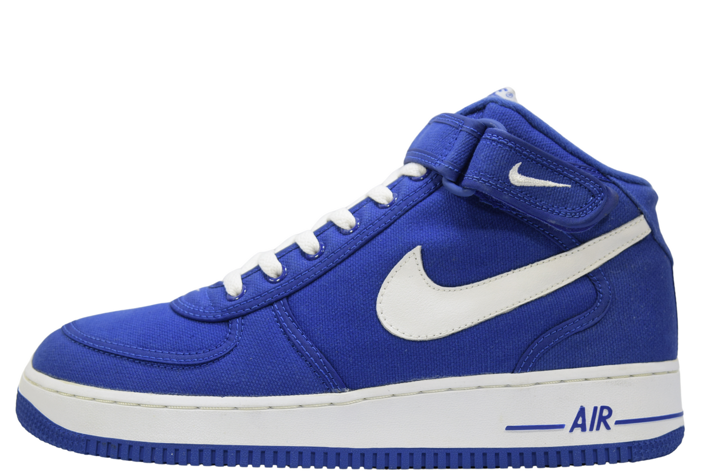 "CANVAS ROYAL"AIR FORCE 1 MID CANVAS