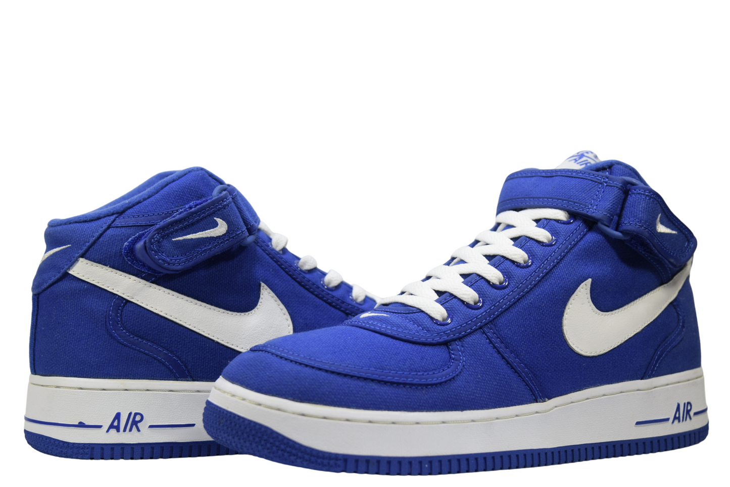 "CANVAS ROYAL"AIR FORCE 1 MID CANVAS