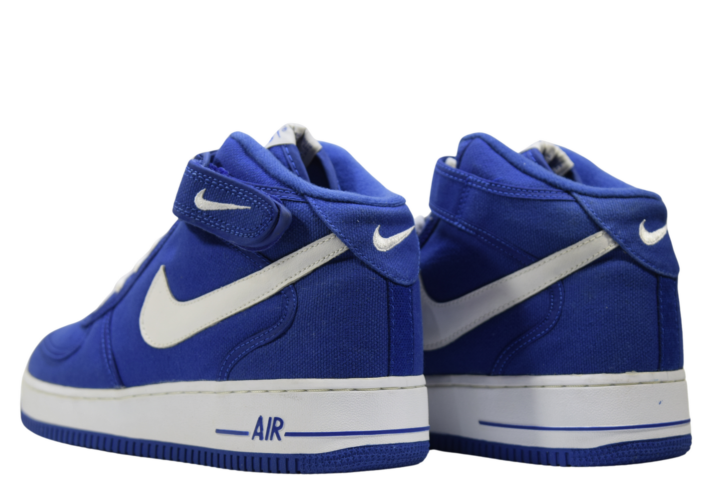 "CANVAS ROYAL"AIR FORCE 1 MID CANVAS