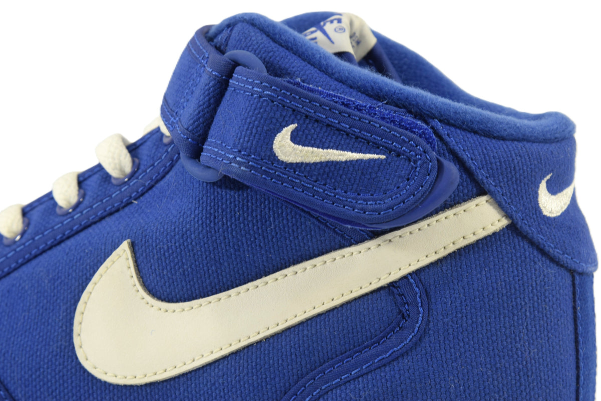 "CANVAS ROYAL"AIR FORCE 1 MID CANVAS