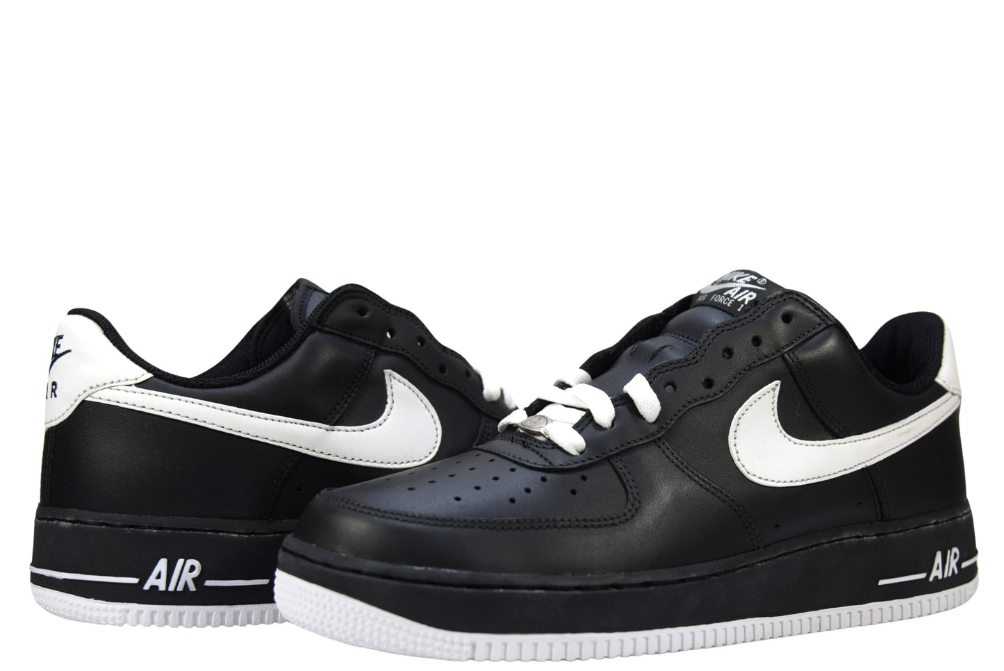 "BLACK LEATHER"AIR FORCE 1 LOW