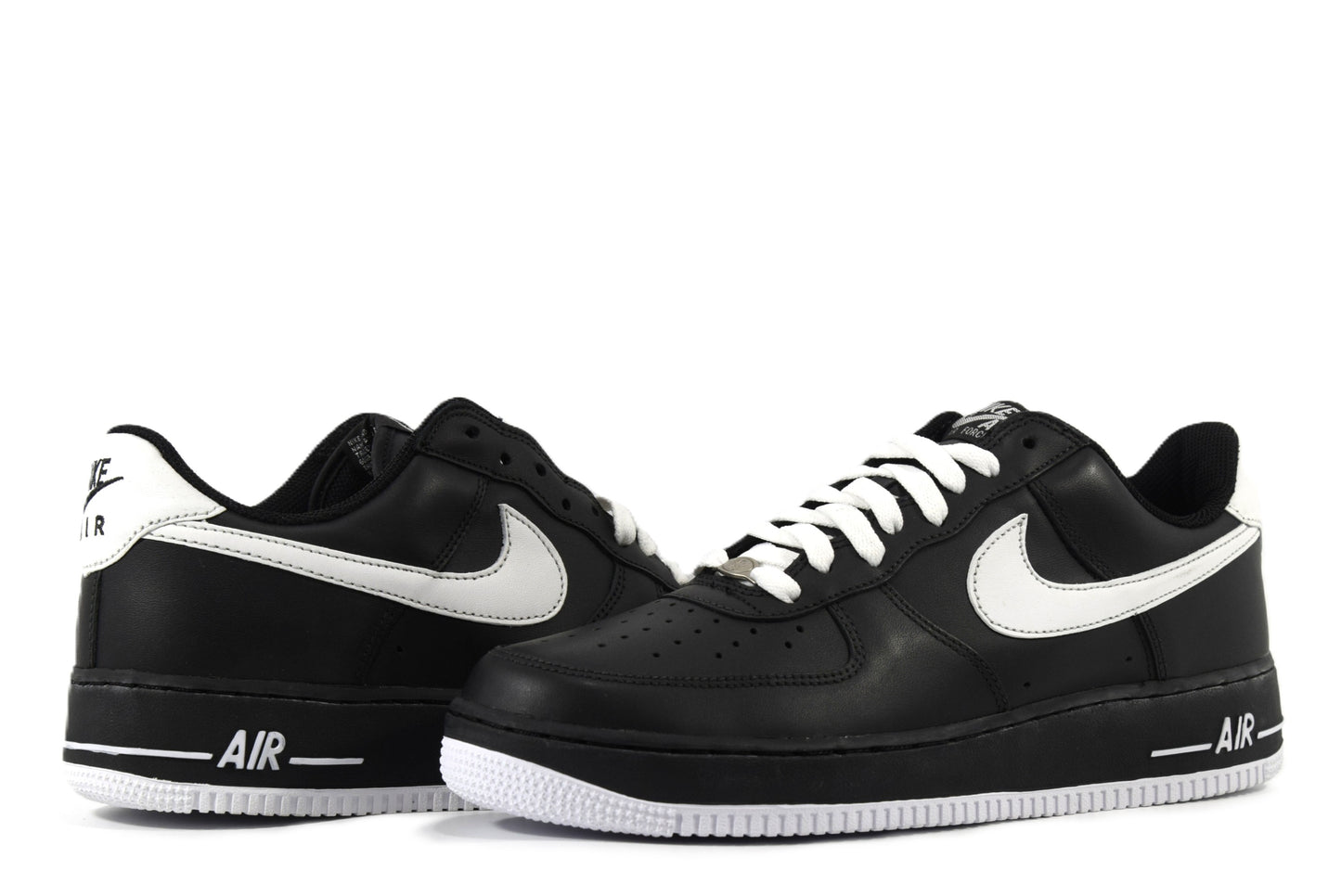 "BLACK LEATHER"AIR FORCE 1 LOW