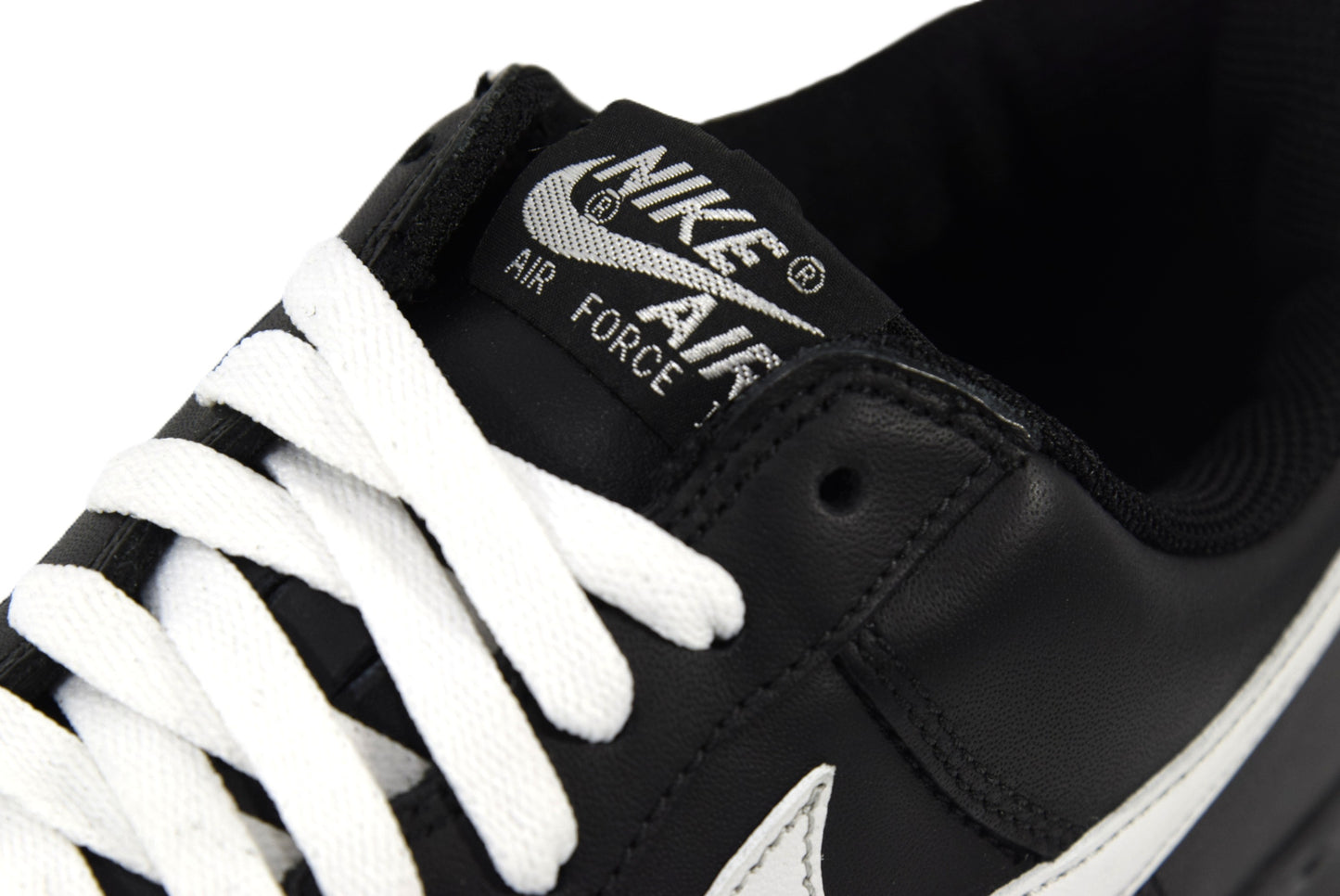 "BLACK LEATHER"AIR FORCE 1 LOW