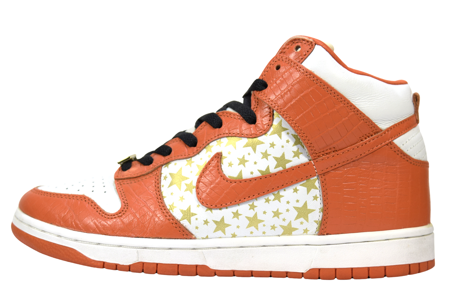 "SUPREME ORANGE STAR"DUNK HIGH PRO SB