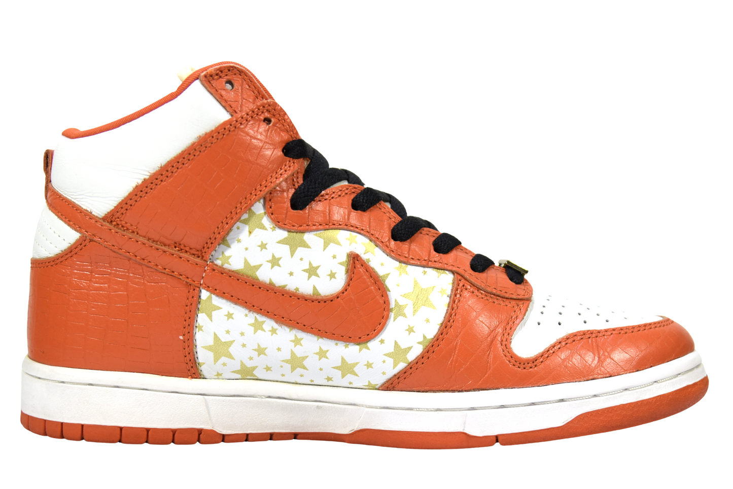 "SUPREME ORANGE STAR"DUNK HIGH PRO SB