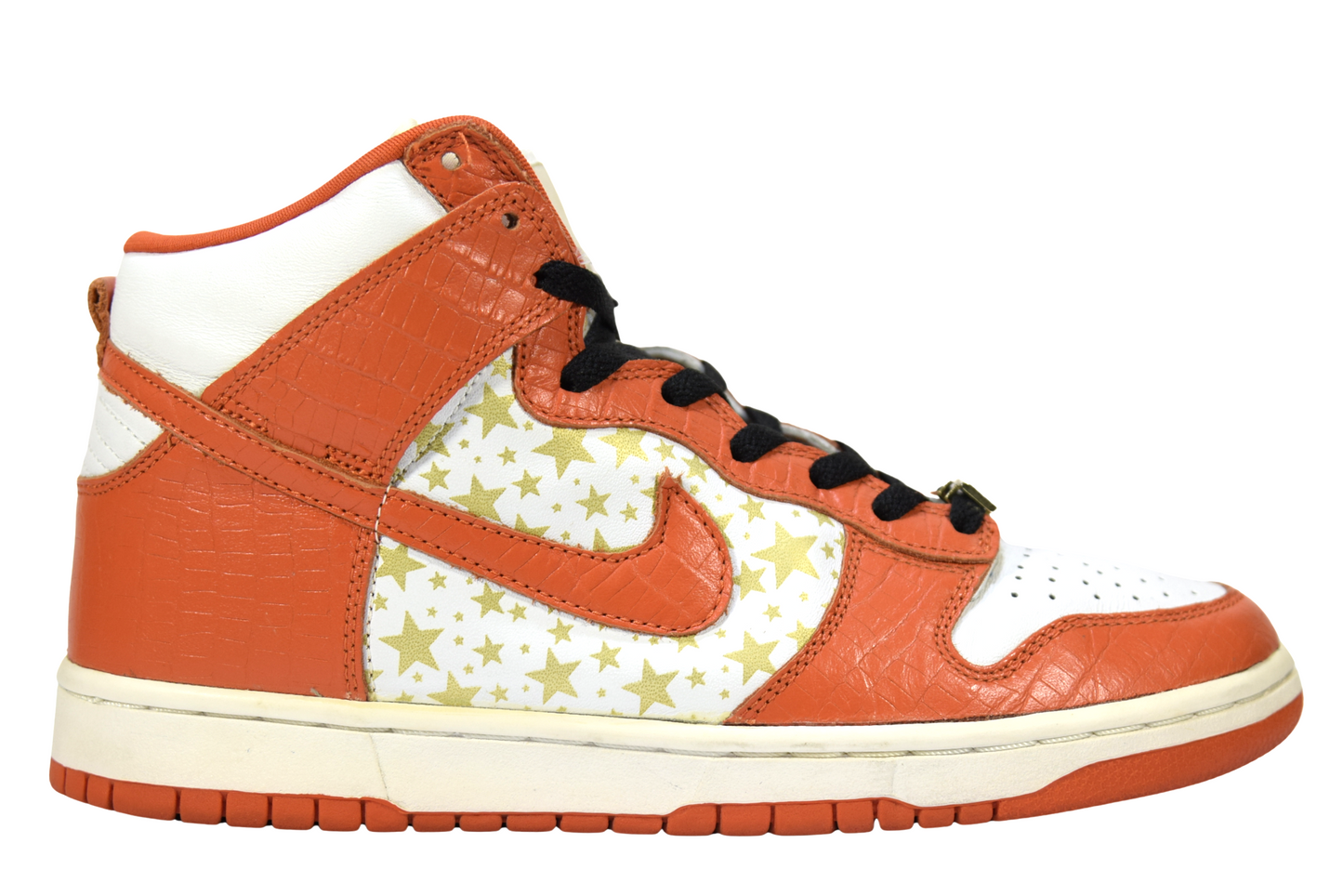 "SUPREME ORANGE STAR"DUNK HIGH PRO SB