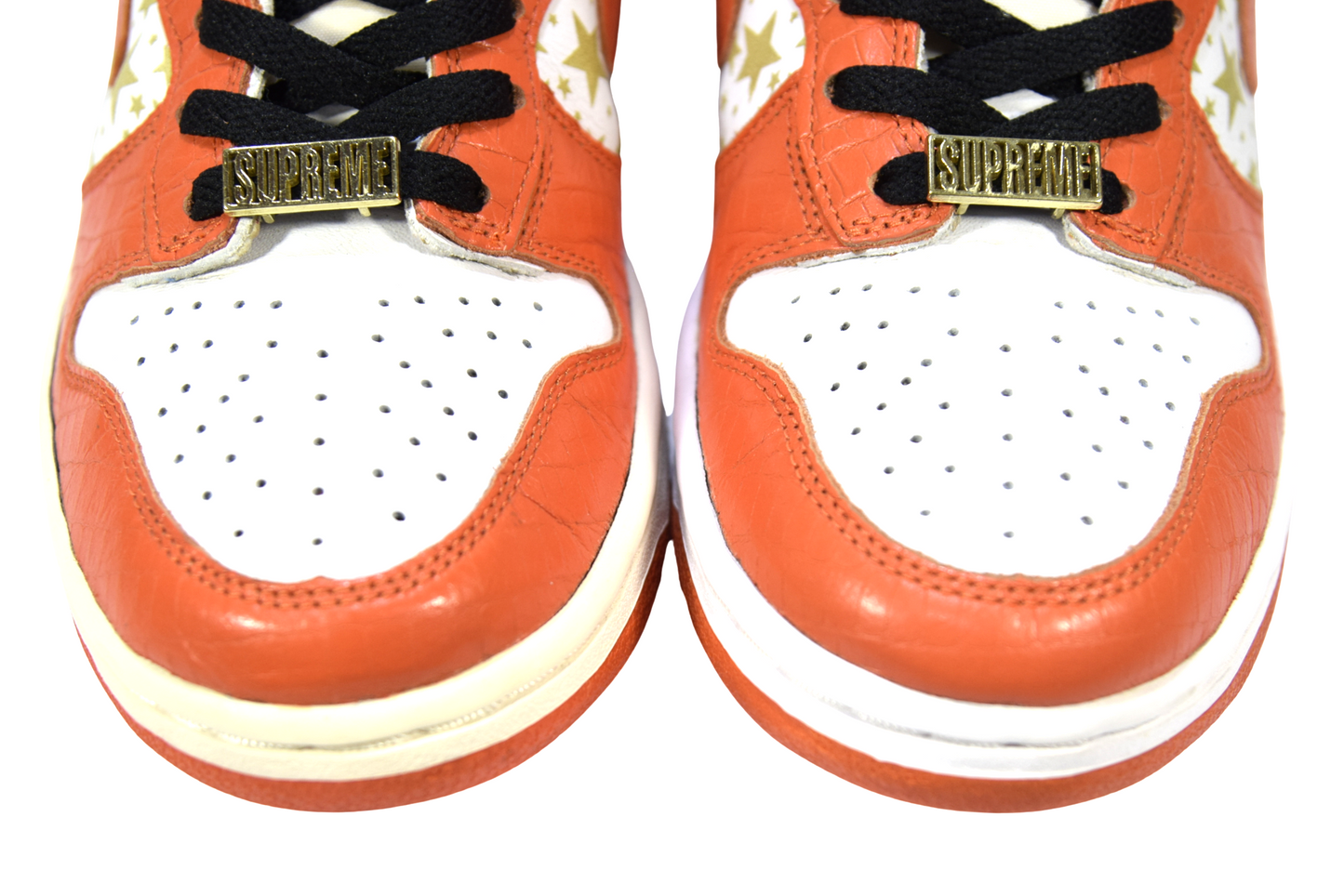 "SUPREME ORANGE STAR"DUNK HIGH PRO SB