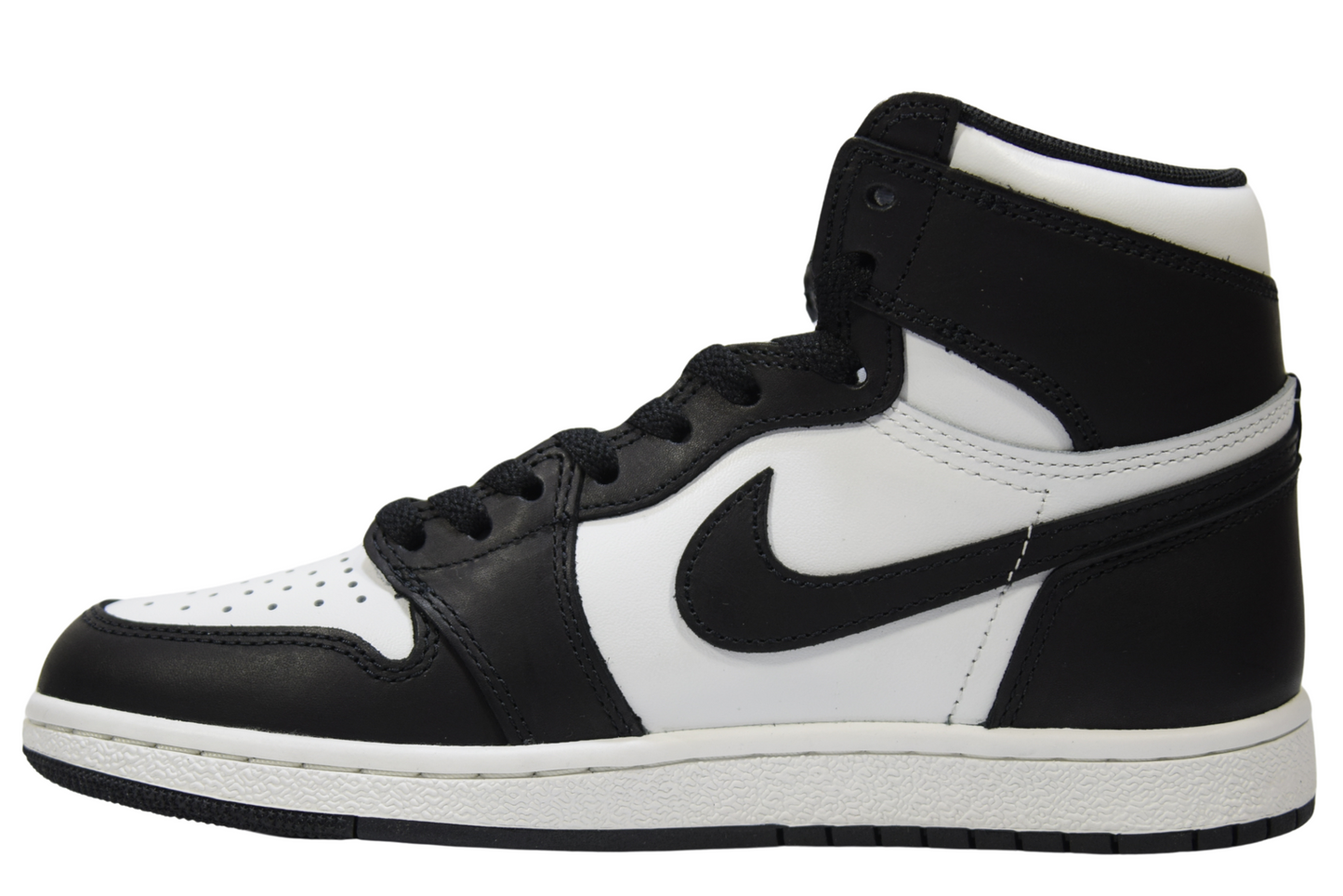 "BLACK/WHITE"AIR JORDAN 1 HI 85