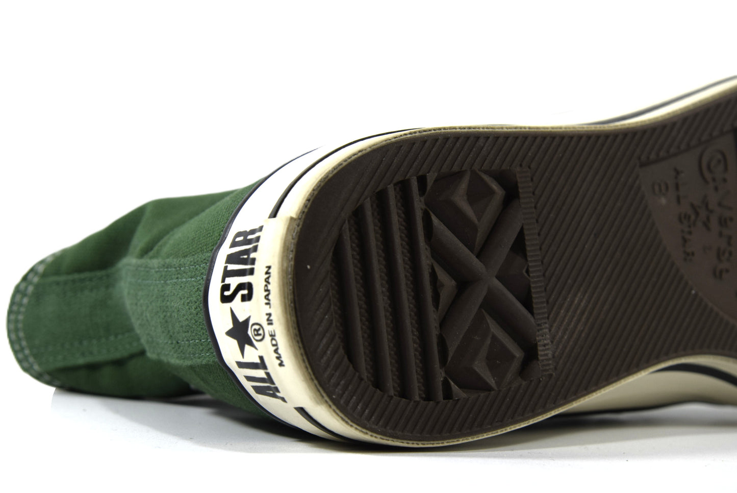 "GREEN"CANVAS ALL STAR J 80s HI