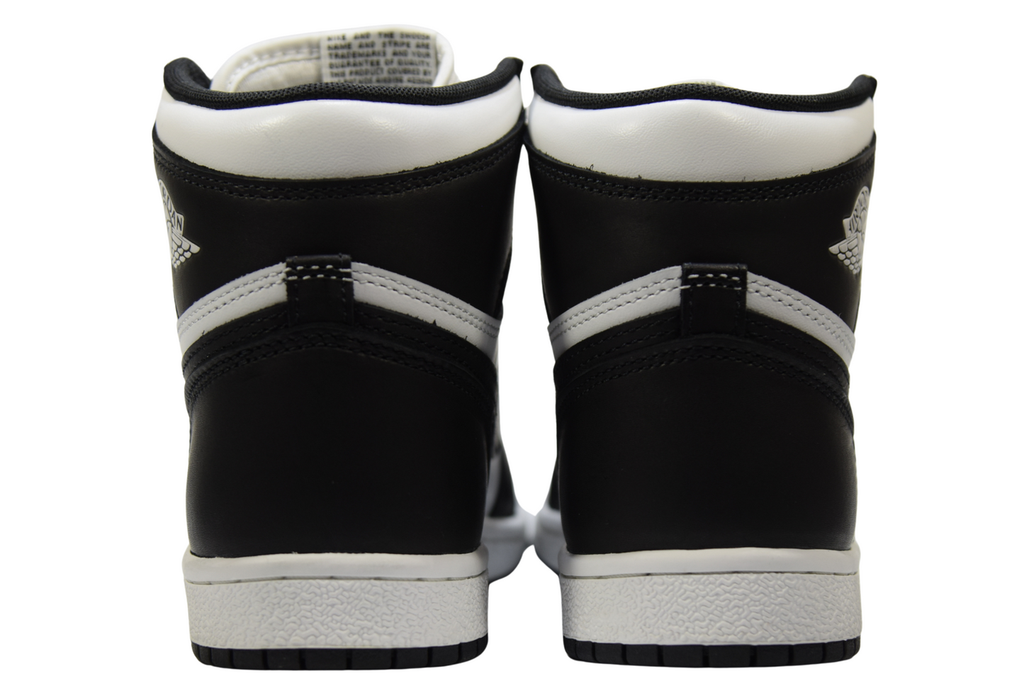 "BLACK/WHITE"AIR JORDAN 1 HI 85