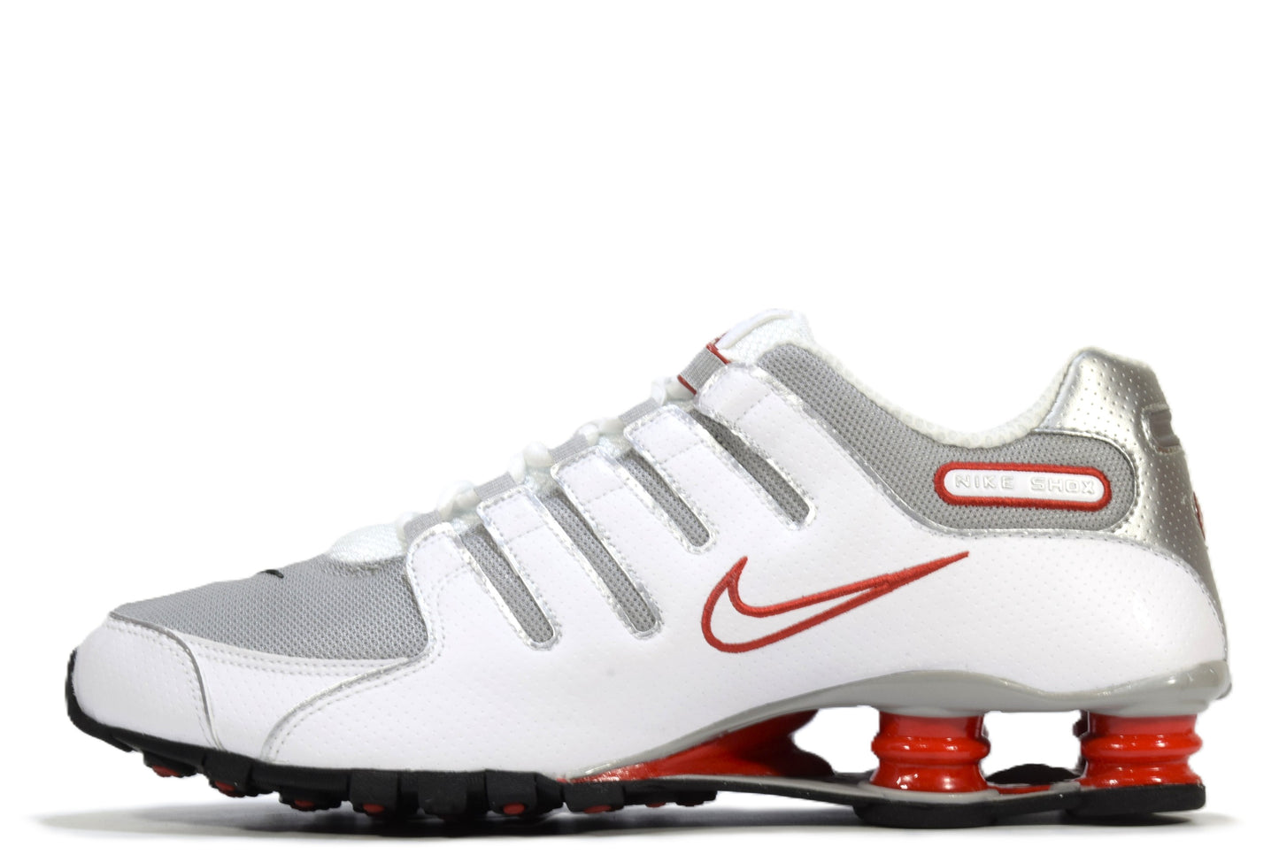 "WHITE METALLIC SILVER"SHOX NZ