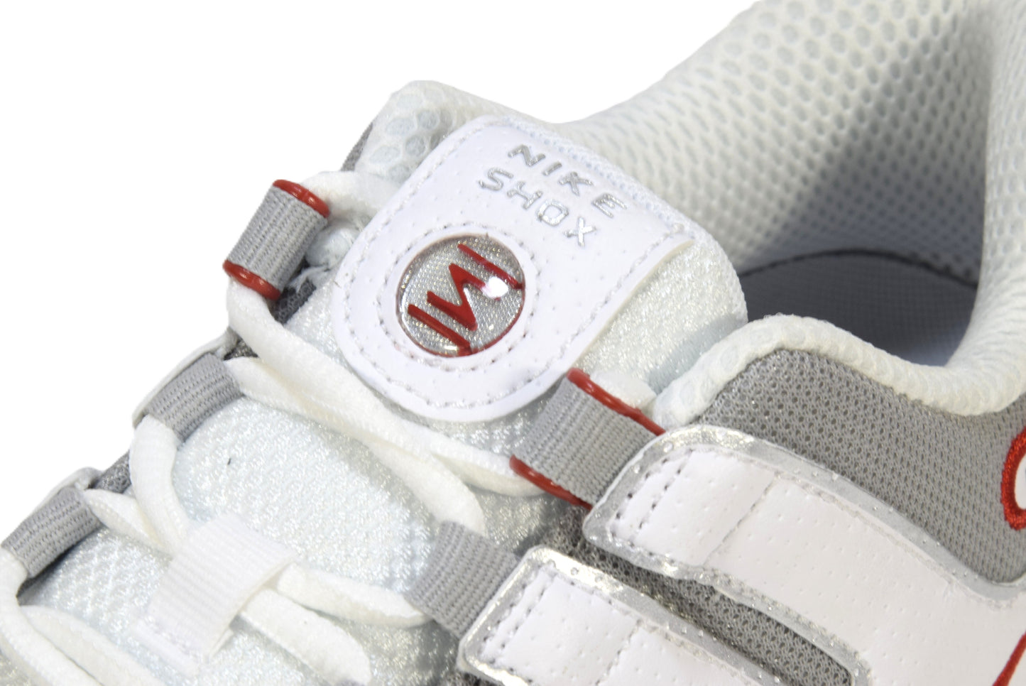 "WHITE METALLIC SILVER"SHOX NZ