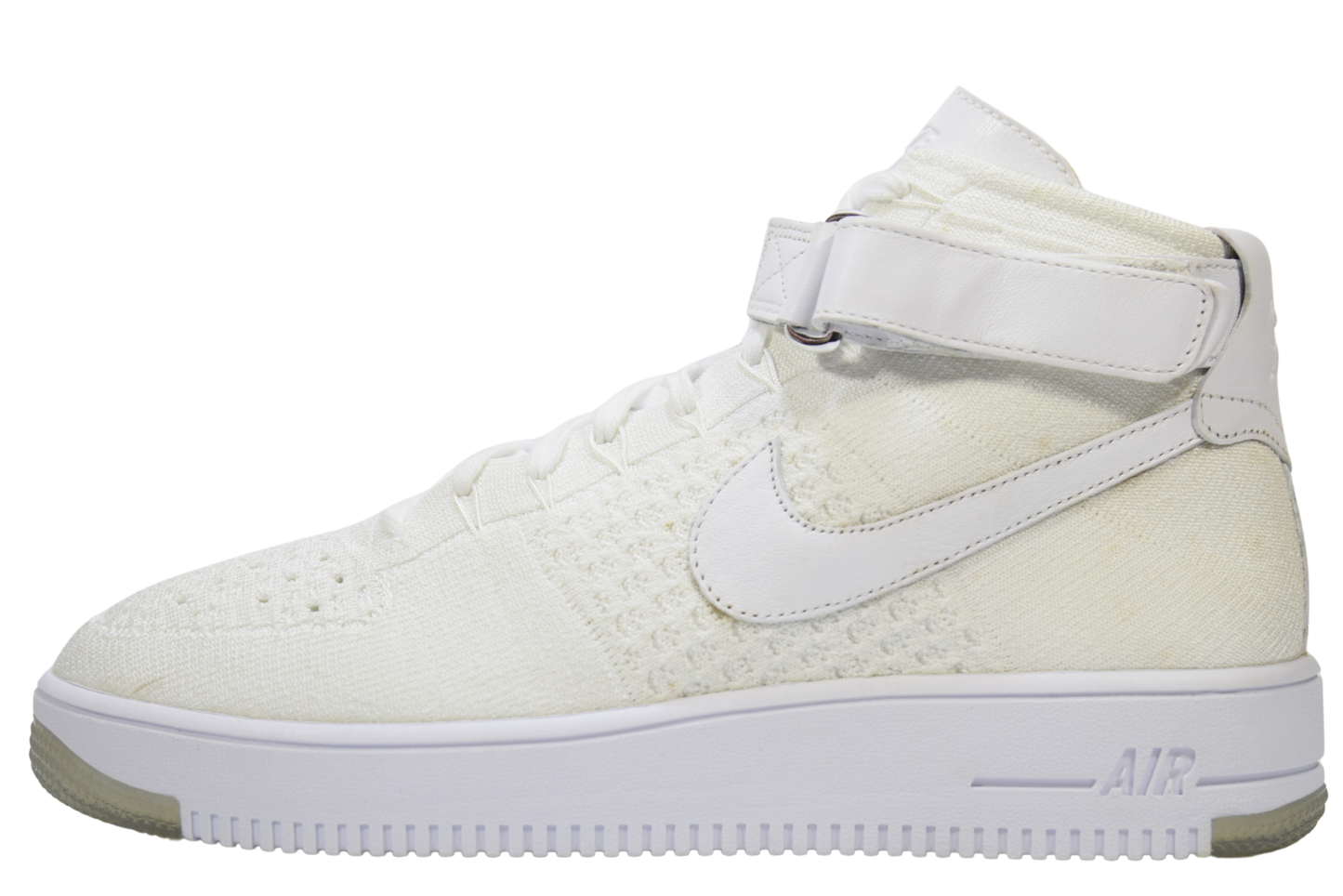 "WHITE"AIR FORCE 1 ULTRA FLYKNIT MID