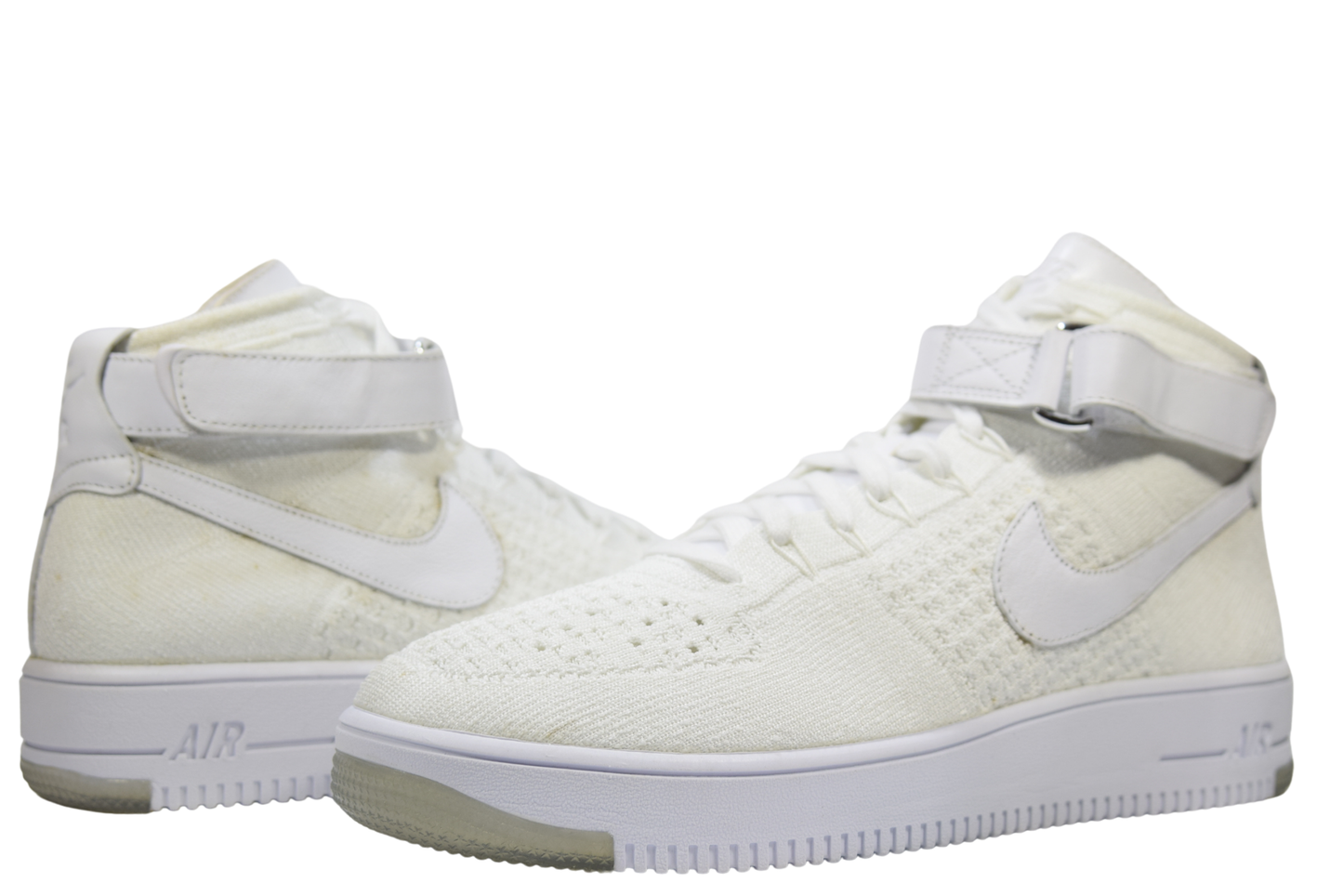 "WHITE"AIR FORCE 1 ULTRA FLYKNIT MID