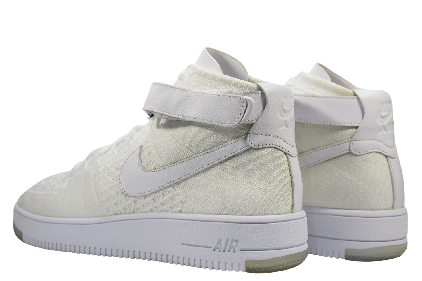 "WHITE"AIR FORCE 1 ULTRA FLYKNIT MID